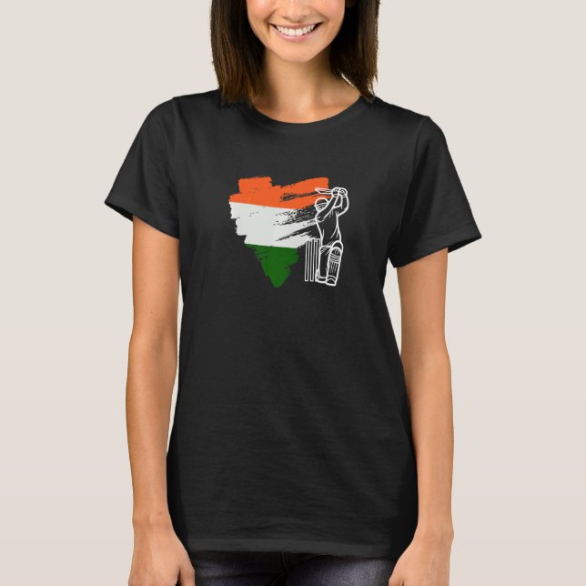 Camiseta India cricket   (Frente)