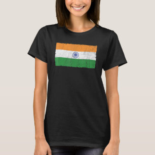 Camiseta Índia Dia da Índia Hindustani Flag 8