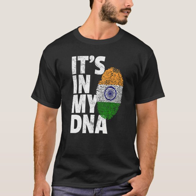 Camiseta Índia, Índia, região natal do Orgulho de Bandeiras (Frente)
