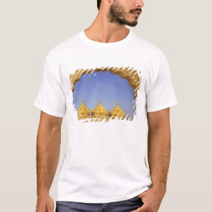 Camiseta Índia, Rajastão, Jaisalmer. Cúpulas de arenito