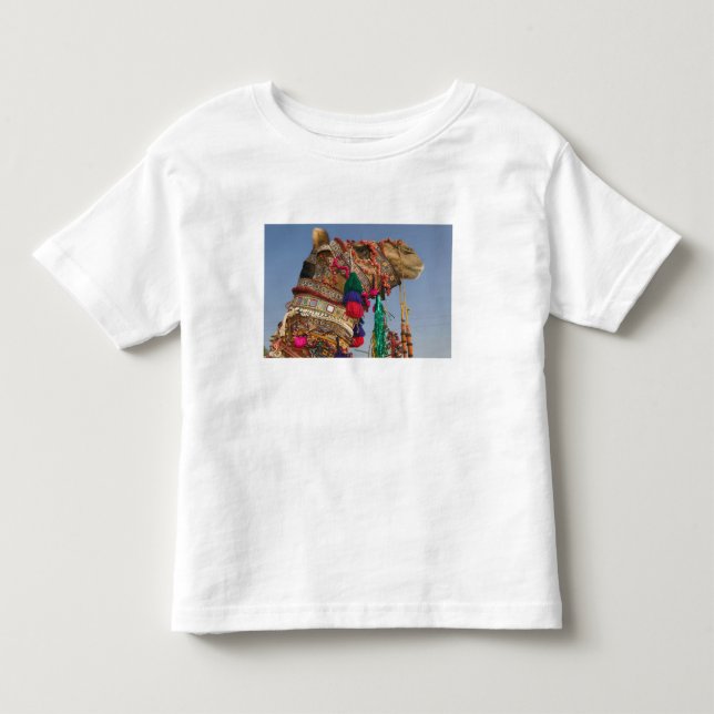Camiseta ÍNDIA, Rajasthan, Pushkar: FEIRA DE CAMELÔS DE PUS (Frente)