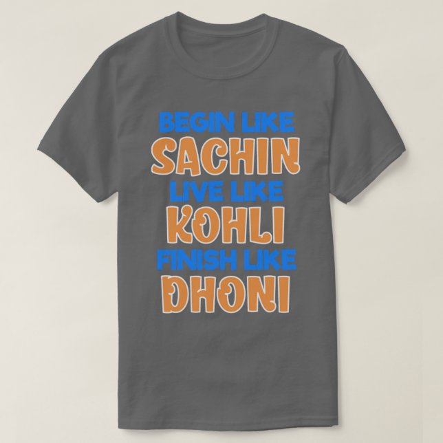 Camiseta Indian Cricket Team Supporter Jersey (Frente do Design)