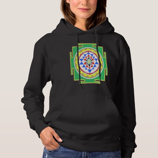 Camiseta Indian Hindu Wedding  for Indians Sri Yantra Diagr (Frente)