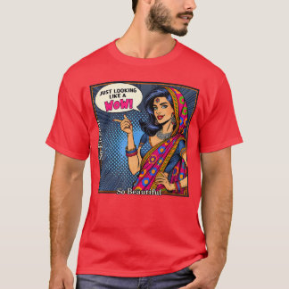 Camiseta Indian Meet Me in India Funny Just Looking Like A 