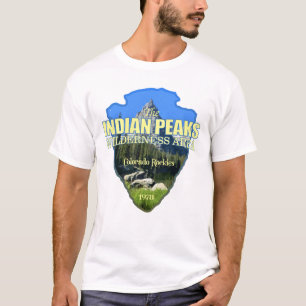 Camiseta Indian Peaks WA (ponta de seta)