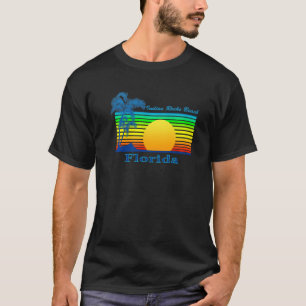Camiseta Indian Rocks Beach Retro Tropical Beach Su