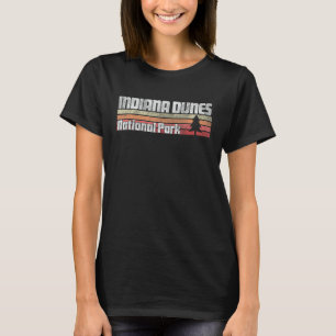 Camiseta Indiana Dunes National Park Retro Style Vintage 70