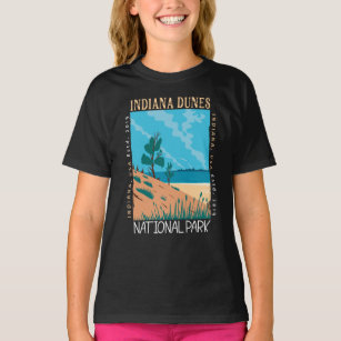 Camiseta Indiana Dunes National Park Vintage se aflita