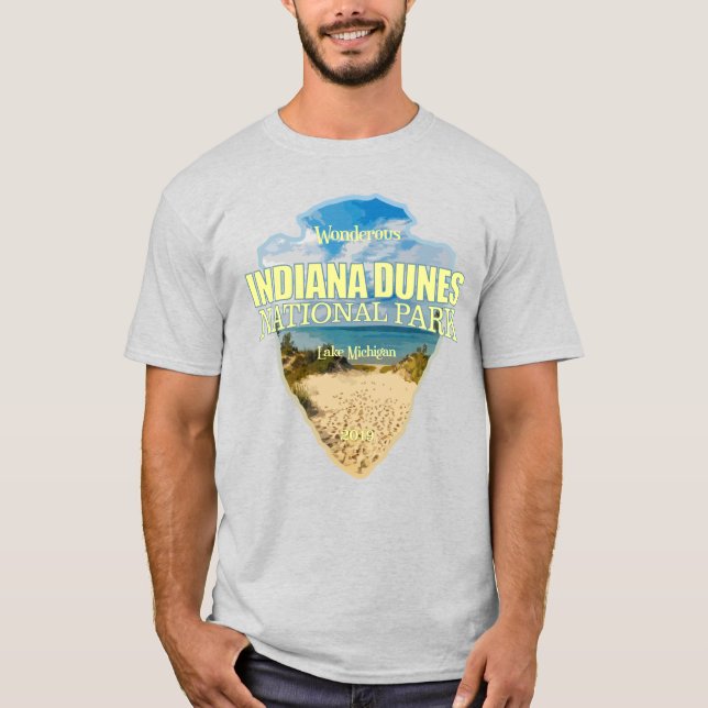 Camiseta Indiana Dunes NP (seta) (Frente)