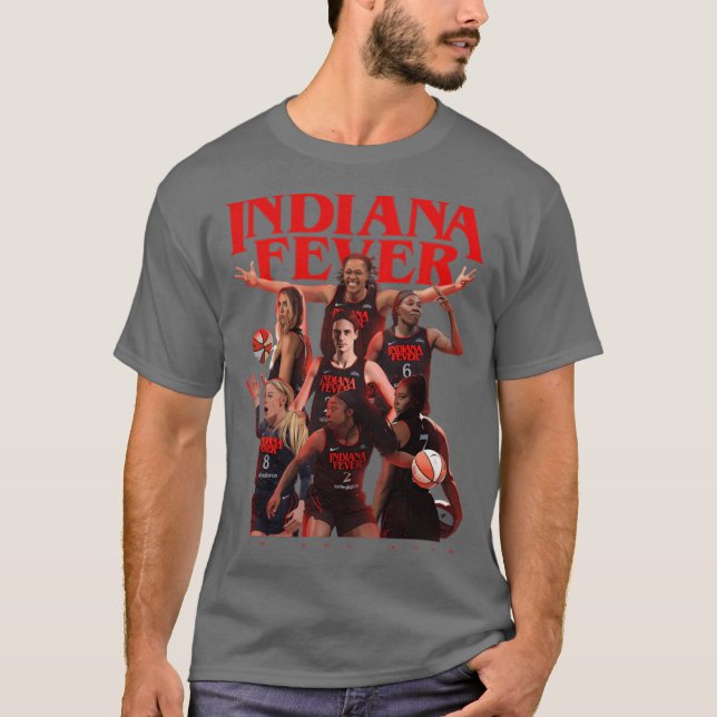 Camiseta Indiana Fever Meninas Esportes (Frente)
