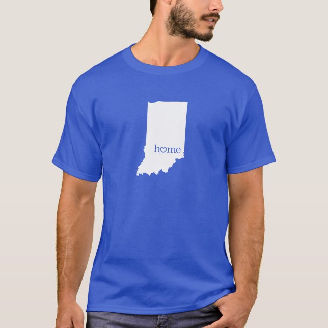 Camiseta Indiana Home State IN T Shirt (Frente)
