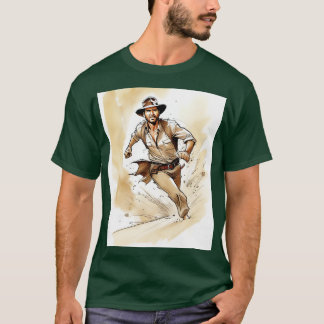 Camiseta Indiana Jones Areia Rápida