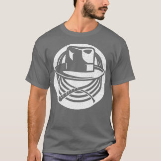 Camiseta Indiana Jones Hat e Whip TShirt