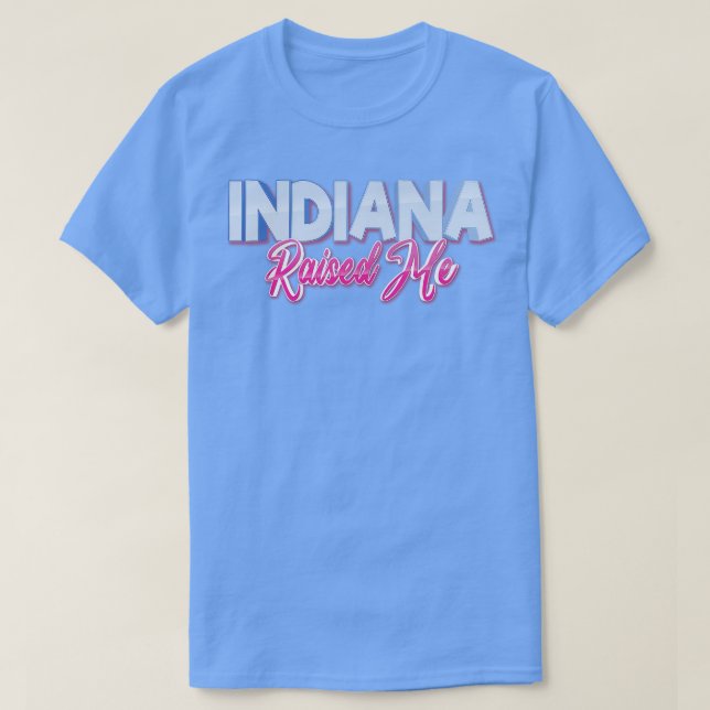 Camiseta Indiana me criou (Frente do Design)