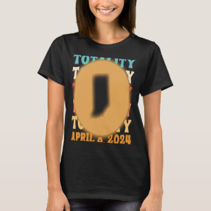 Camiseta Indiana Totality Solar Eclipse 8 de abril de 2024