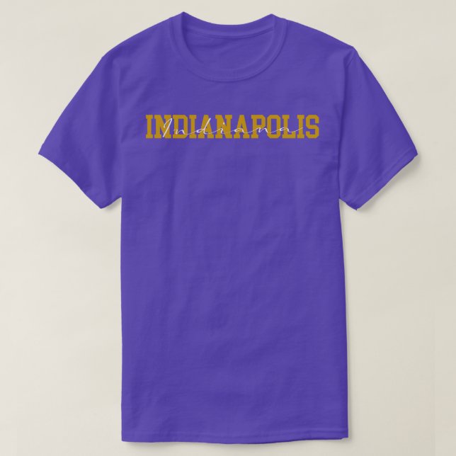 Camiseta Indianápolis (Frente do Design)