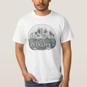 Camiseta Indianapolis City Indiana EUA