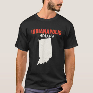 Camiseta Indianapolis Indiana Estado América Viagem Indi