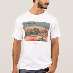 Camiseta Indianapolis, Indiana - grandes cenas 2 da letra