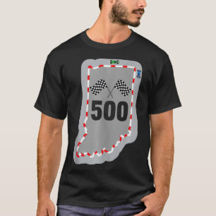 Camiseta Indianápolis Indiana State 500 Racing Gift Idea