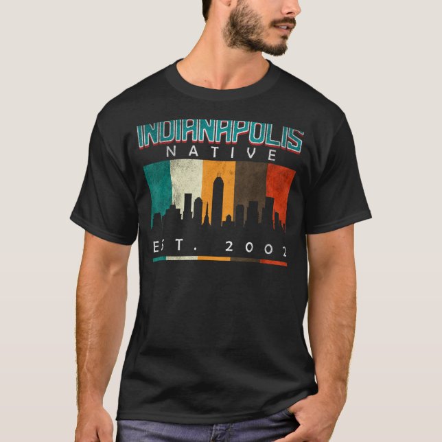 Camiseta Indianápolis Nativo Est. 2002 (Frente)