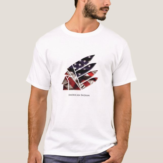 Camiseta Indiano americano (Frente)