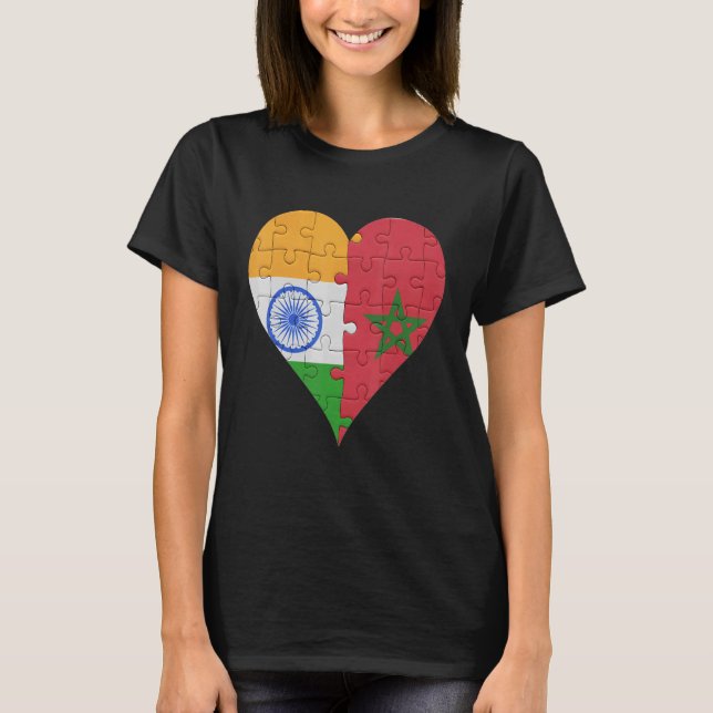Camiseta Indiano Flag Heart (Frente)