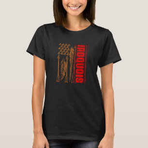 Camiseta Indiano Indiano Indígeno do Orgulho Nativo Iroquoi