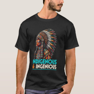 Camiseta Indiano Indígena Indígena Cherokee Apache Tribe Na