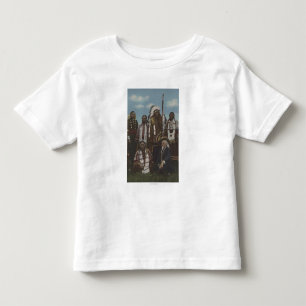 Camiseta Indianos noroestes - Buffalo Bill, assento Bull