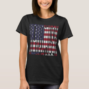 Camiseta Indicador de Amor com Código de Barras Americano