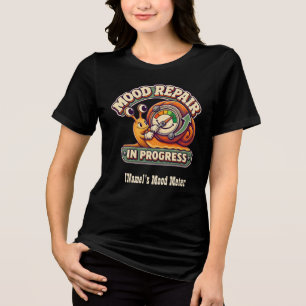 Camiseta Indicador de Progresso do Caracol de Reparação de