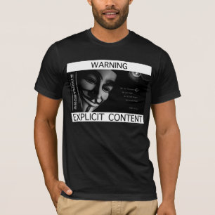 Camiseta Índice explícito ANÓNIMO