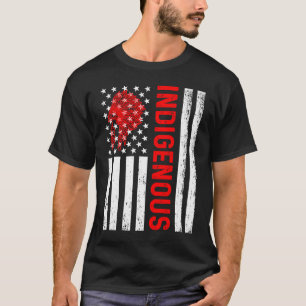 Camiseta Indígenas Dia do Povo Endereço de Vaca EUA F