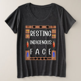 Camiseta Indígenas em repouso