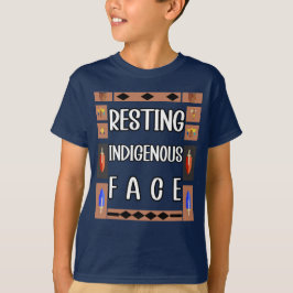 Camiseta Indígenas em repouso