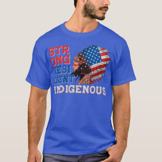 Camiseta Indígenas Resiliente Forte Nativo Americano