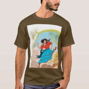 Camiseta Indígenas Tarahumara Gráfico Design mexicano 