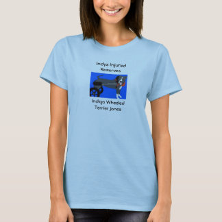 Camiseta Índigo pintado