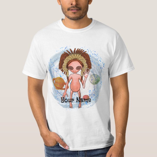 Camiseta Índio Alienigena (Frente)