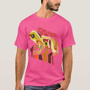 Camiseta Índio Americano I Sapo Art I Bonito Sapo Lover