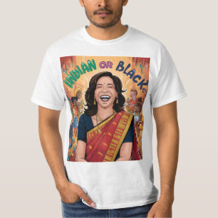 Camiseta Índio ou Preto Kamala Harris