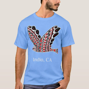 Camiseta Indio Redail Hawk Native American Bird of Prey A