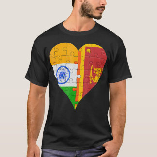 Camiseta índio Sri Lanka - Americano de bandeira