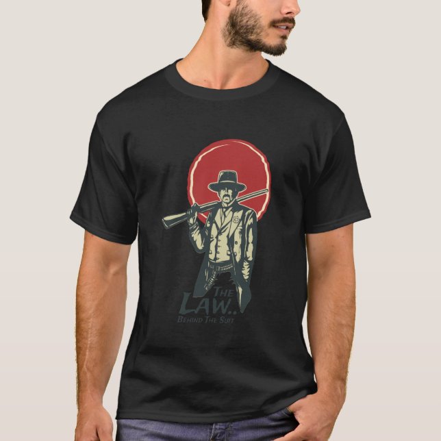 Camiseta índio vaqueiro engraçado (Frente)