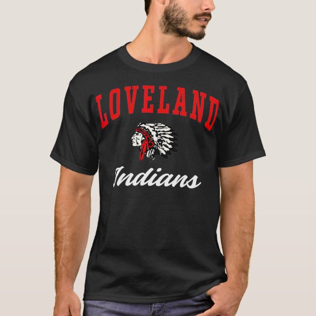 Camiseta Índios Segundos graus Loveland (Frente)