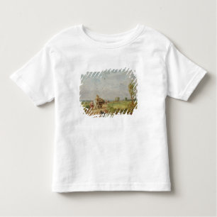 Camiseta Indo ao Hayfield, 1853 (óleo no millboard)