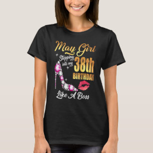 Camiseta Indo Ao Meu 38º Aniversário Como Um Chefe Por 38