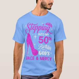 Camiseta Indo Ao Meu 50º Aniversário Com Deuses Grace E