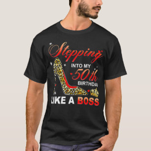 Camiseta Indo Ao Meu 50º Aniversário Como Um Chefe